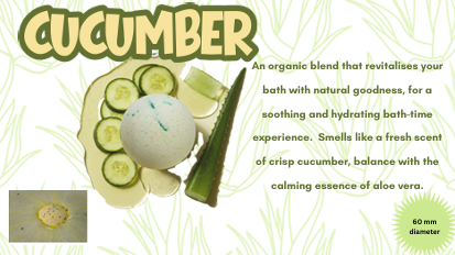 Cucumber Bathbomb
