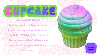 Cupcake Bathbomb